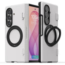 VRS Design Terra Guard QuickStand Pro case for Samsung Galaxy Z Fold 8 Ultra in Cream