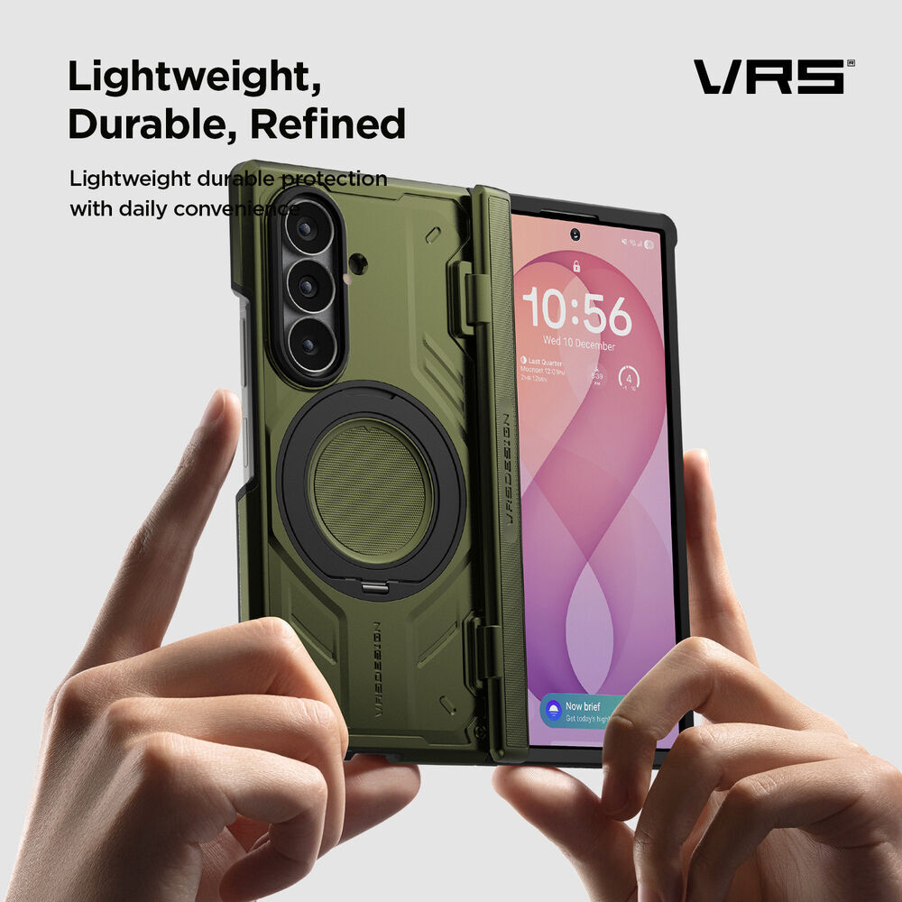 Dual-layer rugged construction of VRS Terra Guard Active for Galaxy Z Fold 8 Ultra