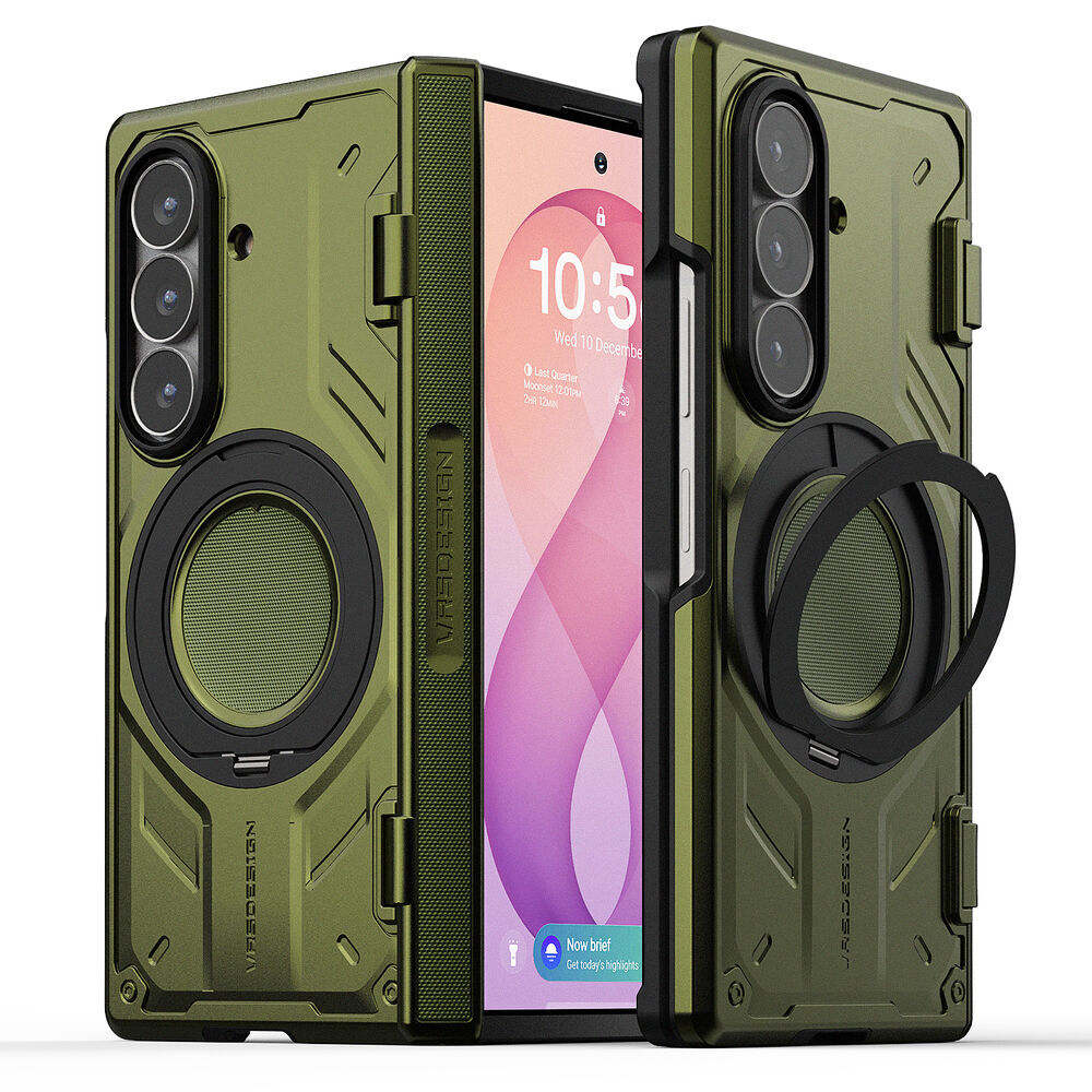 VRS Design Terra Guard Active case for Samsung Galaxy Z Fold 8 Ultra in Tactical Olive
