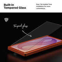 Integrated front screen shield on VRS Terra Guard Modern Galaxy Z Fold 8 case
