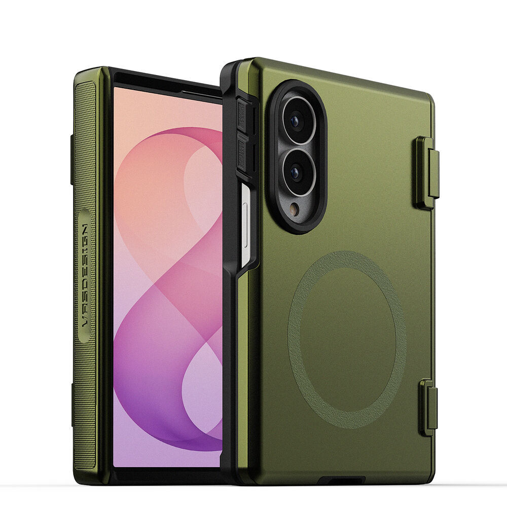 VRS Design Terra Guard Modern case for Samsung Galaxy Z Fold 8 in Tactical Olive
