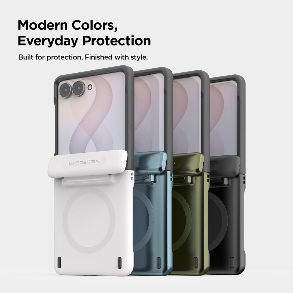 VRS Design Terra Guard Modern MagSafe Compatible Case for Samsung Galaxy Z Flip 8