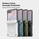 Integrated front screen shield on VRS Terra Guard Modern Galaxy Z Flip 8 case