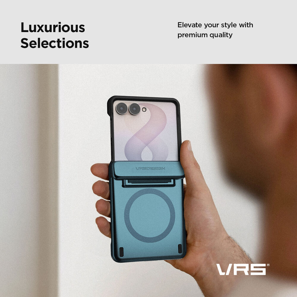 Magnetic mount compatibility of VRS Terra Guard Modern for Galaxy Z Flip 8