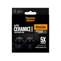 PanzerGlass Hoops for iPhone Duo, retail packaging