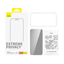 Baseus Diamond Series Privacy Tempered Glass Screen Protector For iPhone 13/13Pro/14/16e