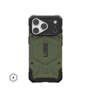 UAG Pathfinder case for iPhone 18 Pro in Olive Drab, back