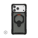 UAG Plasma XTE 360 case for iPhone 18 Pro Max in Black/Orange, back