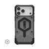 UAG Pathfinder Clear case for iPhone 17 Pro Max and 18 Pro Max in Ash/Black, back