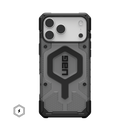 UAG Pathfinder Clear case for iPhone 17 Pro Max and 18 Pro Max in Ash/Black, back