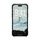 UAG Pathfinder Clear case for iPhone 17 Pro Max and 18 Pro Max in Ash/Black, front