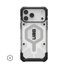 UAG Pathfinder Clear case for iPhone 17 Pro Max and 18 Pro Max in Ice/Silver, back