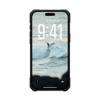 UAG Pathfinder Clear case for iPhone 17 Pro Max and 18 Pro Max in Ice/Silver, front