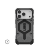 UAG Pathfinder Clear case for iPhone 17 Pro and 18 Pro in Ash/Black, back