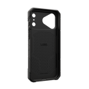 UAG Monarch Pro case for iPhone 18 Pro Max in Kevlar Mallard, angled