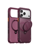 Torras Ostand Q3 Air MagSafe case for iPhone 18 Pro in Cosmic Purple