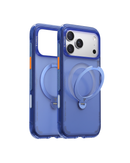 Torras Ostand Q3 Air MagSafe case for iPhone 18 Pro in Arctic Blue