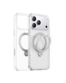 Torras Ostand Q3 Spin case for iPhone 18 Pro Max in Clear