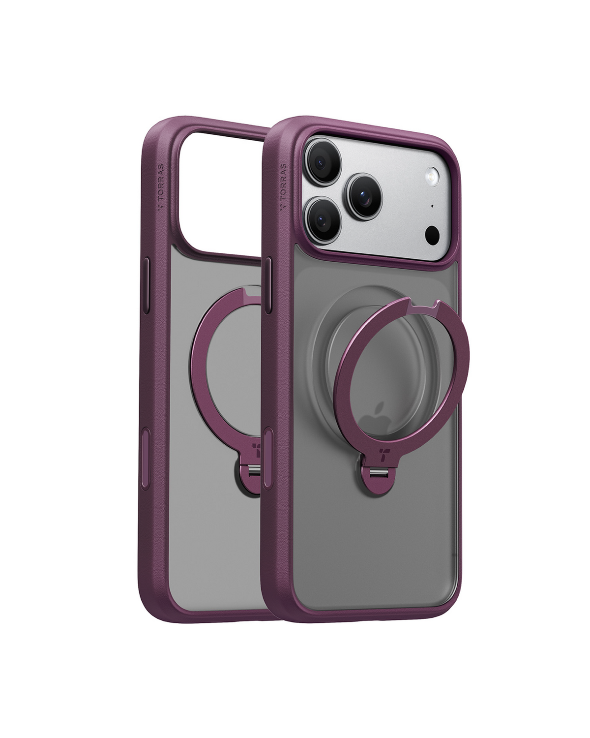 Torras Ostand Q3 Spin case for iPhone 18 Pro Max in Dusk Purple