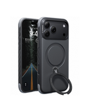 Torras Ostand Q3 Rugged case for iPhone 18 Pro in Jet Black