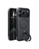 Torras Ostand Q3 Rugged case for iPhone 18 Pro Max in Jet Black