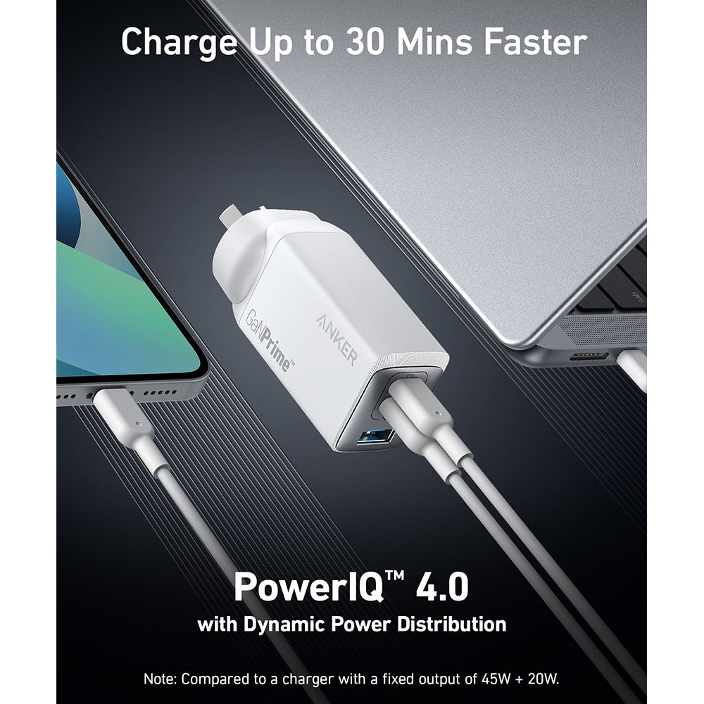 Anker 735 GaNPrime 65W Charger -White