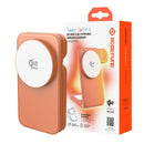 REDEFYNE Qi2.2 25W 3-in-1 portable wireless charger in orange with retail packaging
