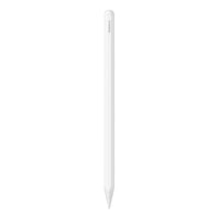 Baseus Smooth Writing 3 wireless charging stylus in Moon White, full length view