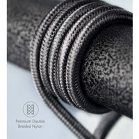 Anker USB-C to USB-C Cable -Black (Braided, 60W, 2Pack)
