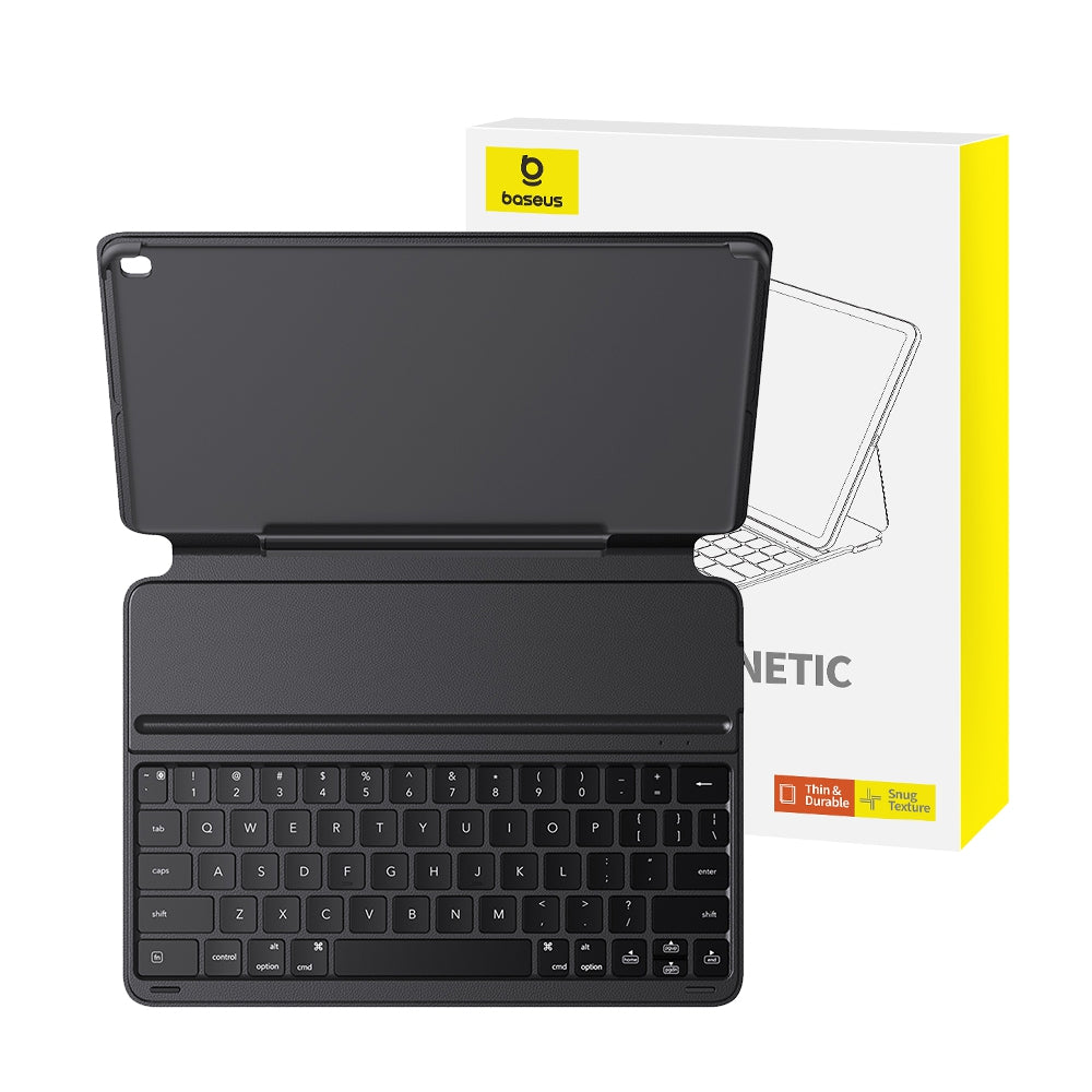 Baseus Brilliance keyboard case for iPad 10.2 with backlit keys, front view
