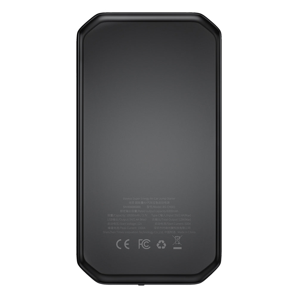 Battery level display on the Baseus Super Energy Pro
