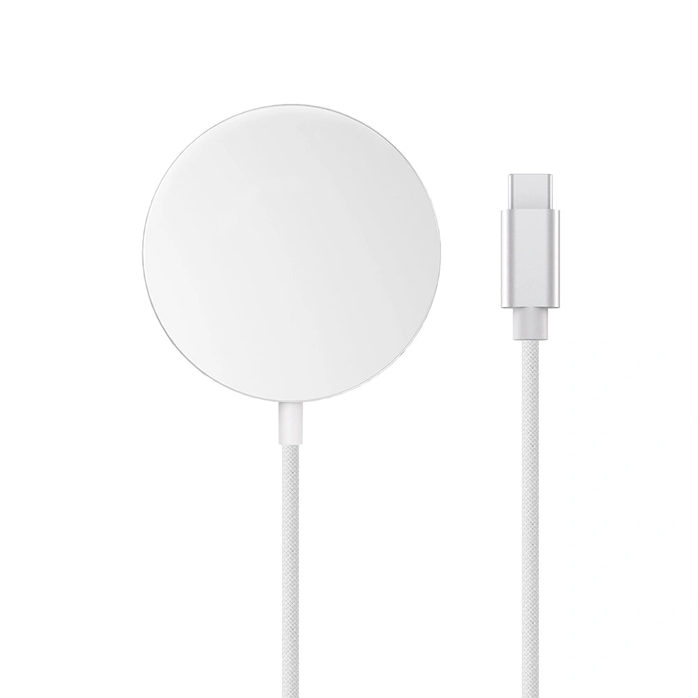 REDEFYNE magnetic charging pad face-on showing the Qi2 coil ring