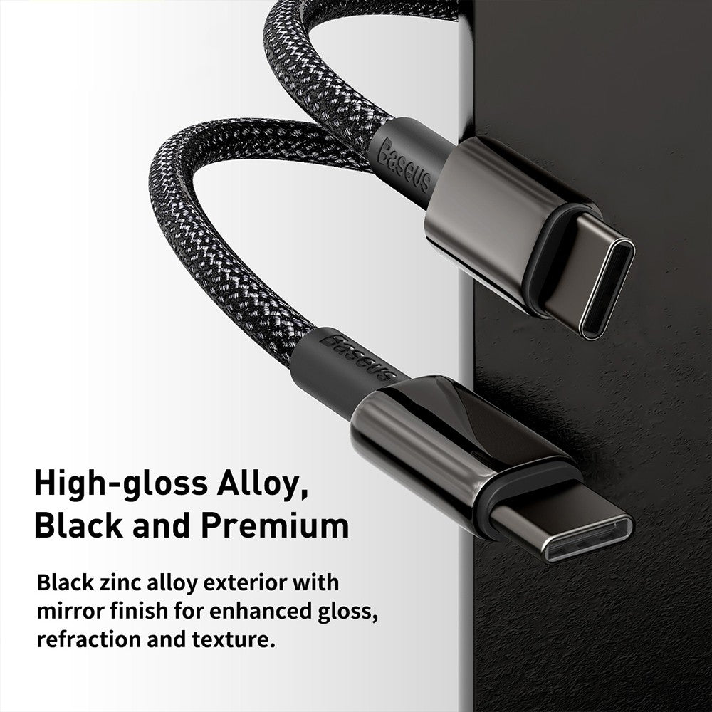 Baseus Fast Charging Data Cable Type-C to Type-C 100W 1M -Black
