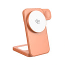 REDEFYNE 3-in-1 portable charger side profile with Apple Watch module extended