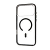 Ultimake UTIA iPhone 17 Pro MagSafe case in Black — clear back with dual-colour frame