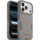 OtterBox Commuter case for iPhone 17 Pro in Grey Comfort, front and back