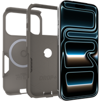 OtterBox Commuter case for iPhone 17 Pro in Grey Comfort, layers
