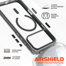 REDEFYNE Airshield case showing Camera Control button cut out