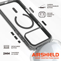 REDEFYNE Airshield case showing Camera Control button cut out