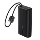 Baseus EnerFill FC41 power bank showing the built in USB-C cable