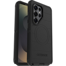 OtterBox Defender Series Pro MagSafe case for Samsung Galaxy S26 Ultra in Black front and back view