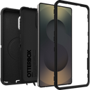 Exploded view showing tri layer protection of OtterBox Defender Series Pro for Galaxy S26 Ultra