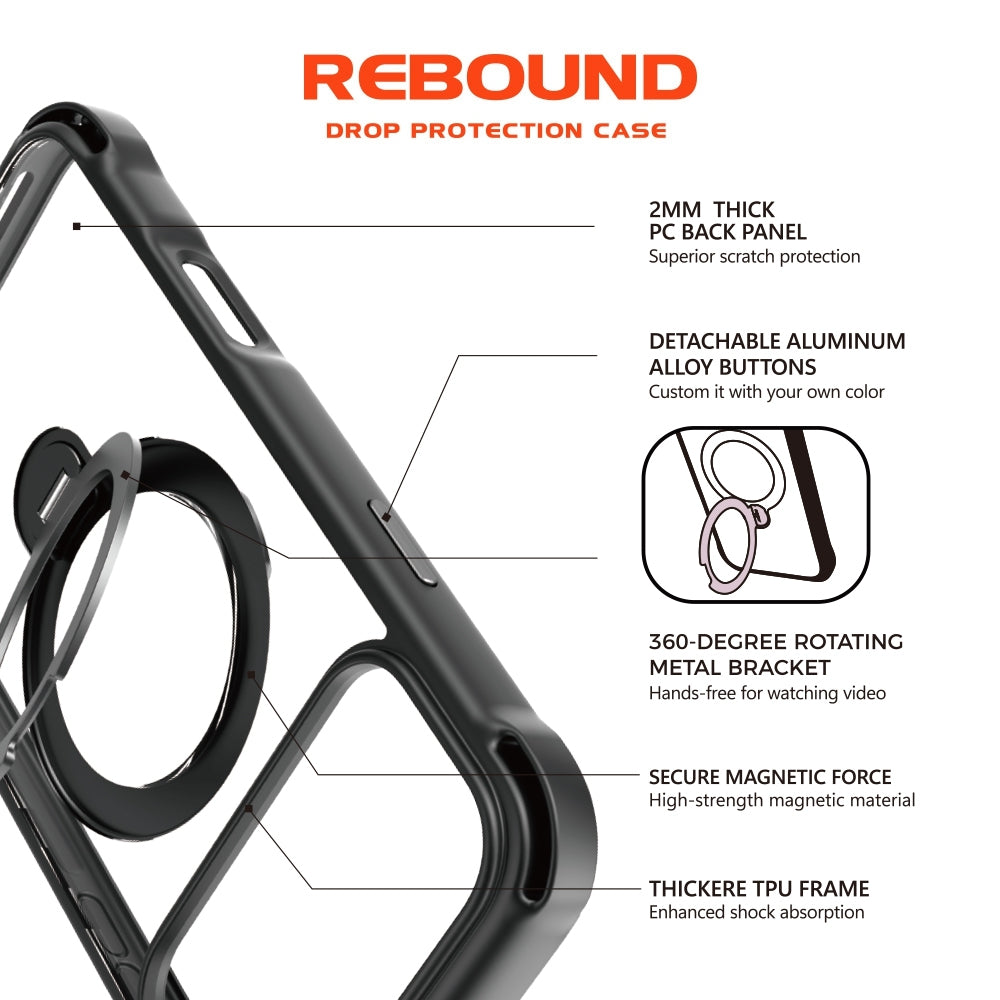 REDEFYNE Rebound case bounce corner detail