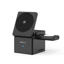 iQuick CUBE T1 3-in-1 foldable MagSafe wireless charger stand - front view