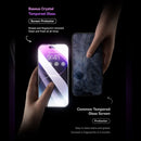 Baseus Sapphire HD glass protector - fingerprint and grease resistance feature graphic