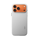 MOFT Snap MagSafe case for iPhone 17 Pro in Misty Cove MOVAS vegan leather, rear view