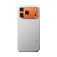 MOFT Snap MagSafe case for iPhone 17 Pro Max in Misty Cove MOVAS vegan leather, rear view