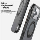 Side profile of Torras Ostand R Air case with anti-slip texture and slim fit for iPhone 17 Pro