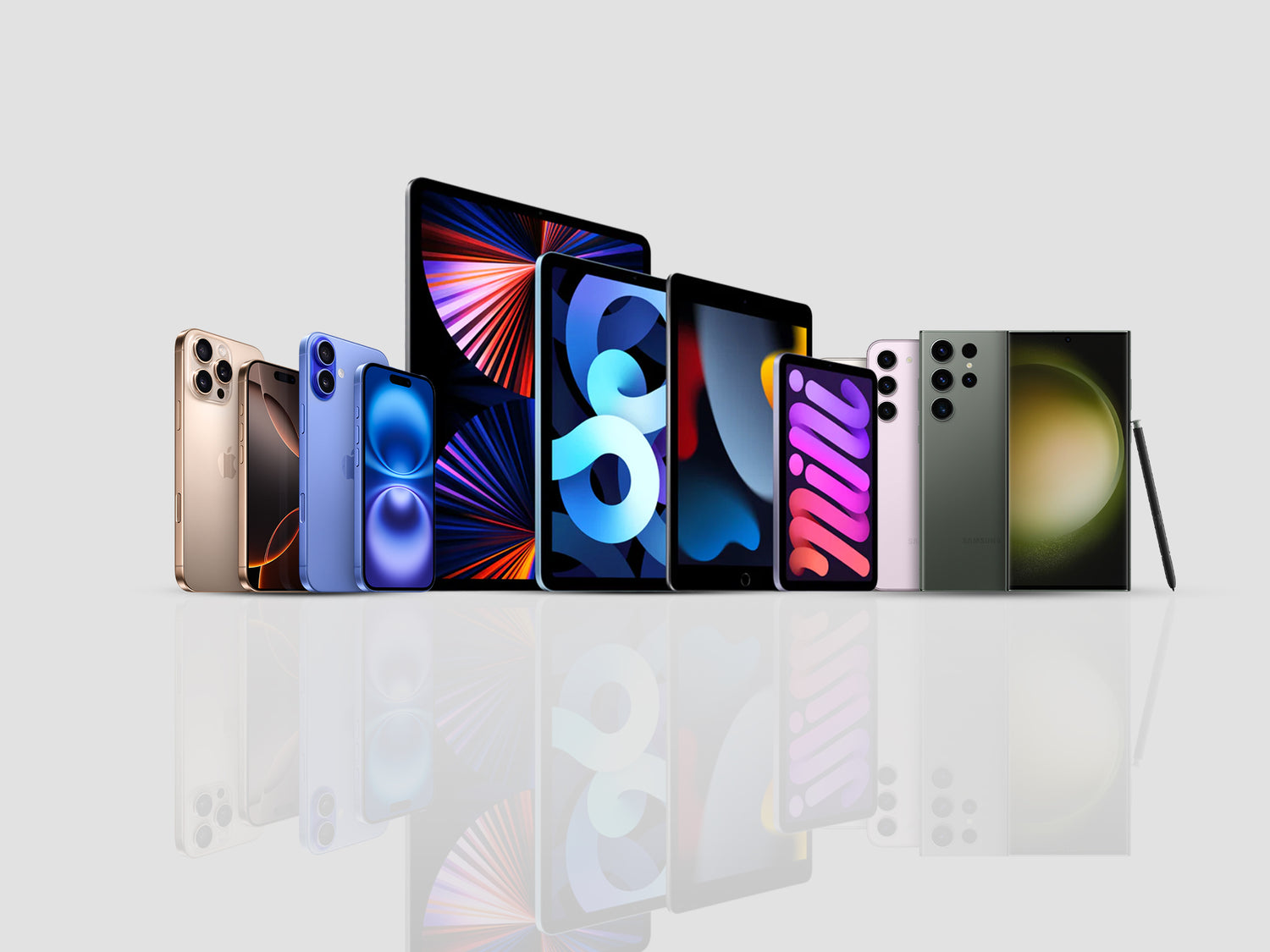 Phones and tablets supported by OZ Tech Deals