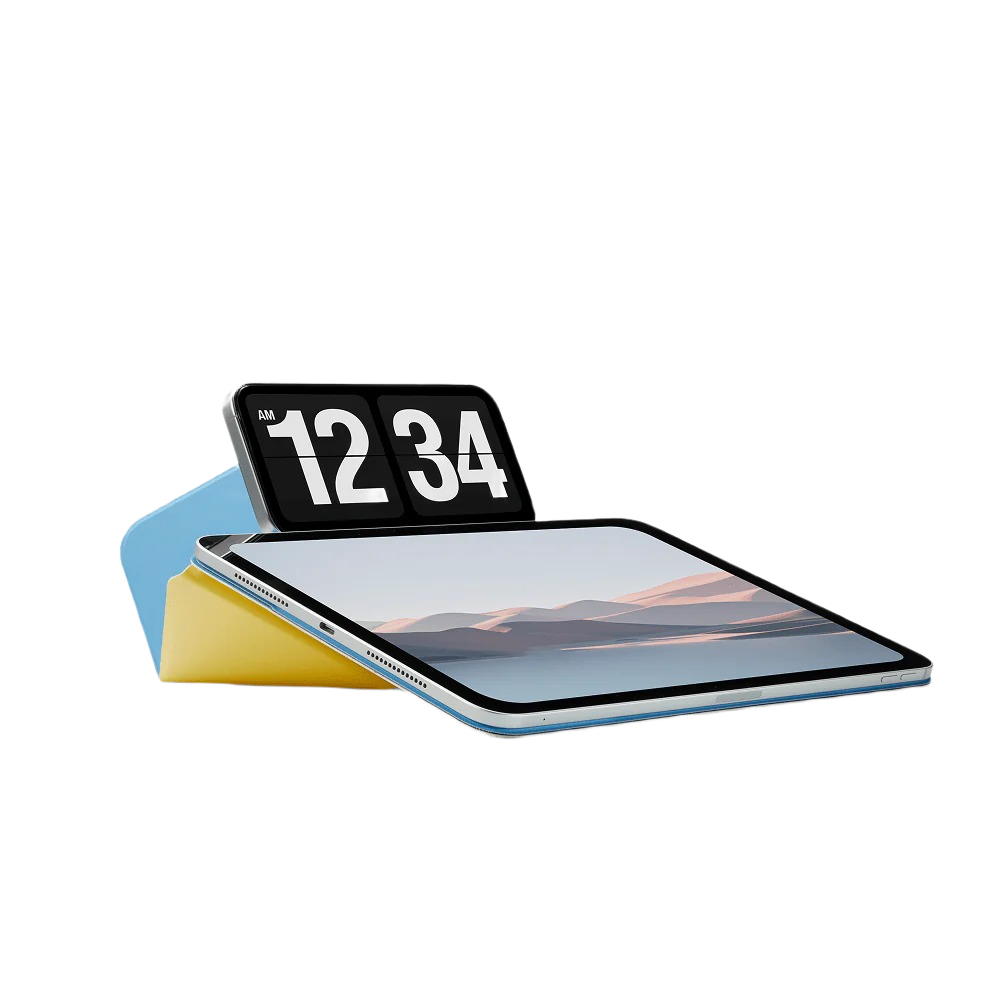 MOFT Dynamic Folio adjusted to a low angle for sketching on iPad Pro